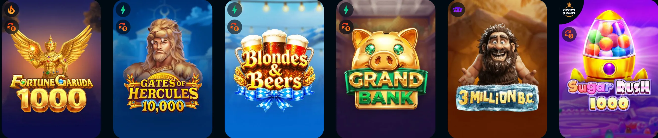 Slots &#x26; Spielautomaten RocketPlay